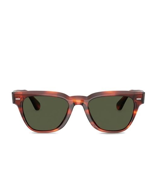 Oliver Peoples Brown Rueny Sunglasses