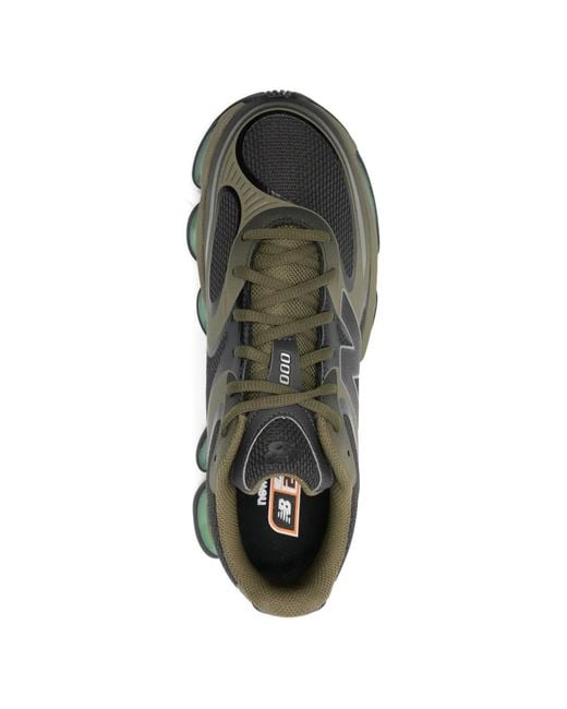 New Balance Green Abzorb 2000 Logo Sneakers