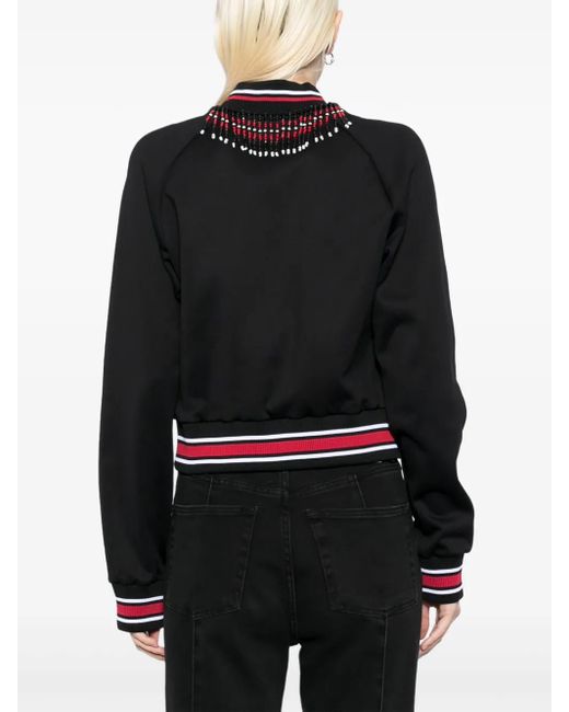 Off-White c/o Virgil Abloh Black Embr Off Patch Tracksuit Jacket