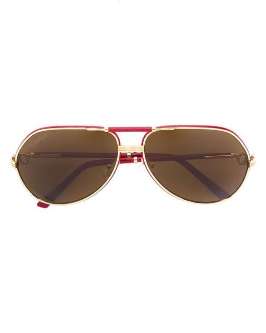 Cartier Multicolor 'revival Vendome' Sunglasses for men