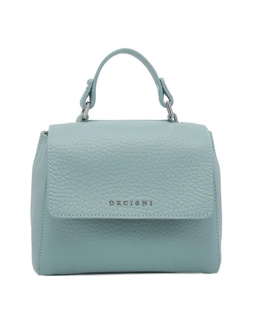 Orciani Blue Xs Sveva Logo-Detail Tote Bag