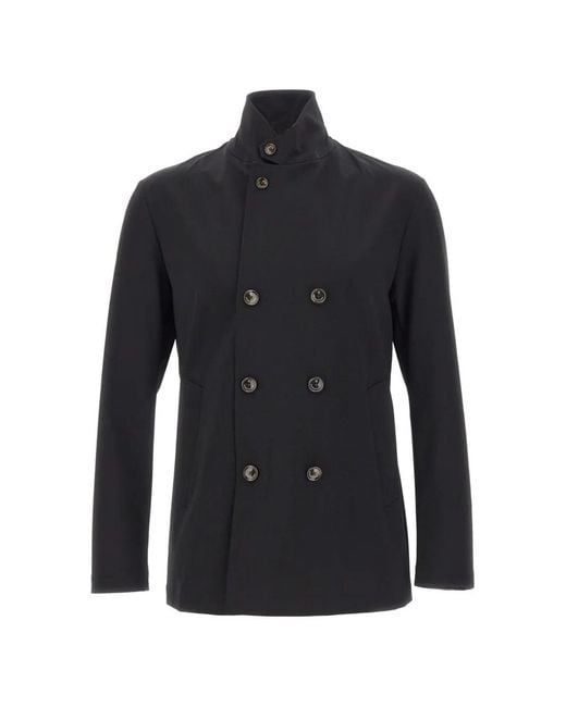 Montecore Blue Aerotwill Double-Breasted Jacket for men