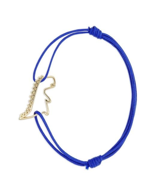 Aliita Blue Dino Emerald Cord Bracelet