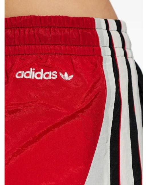 Pantaloni Originals A Righe Con Coulisse di Adidas in Black