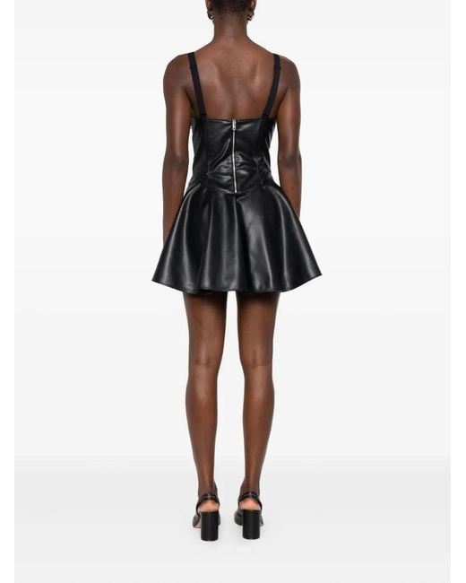 Adidas Black Faux-Leather Dress