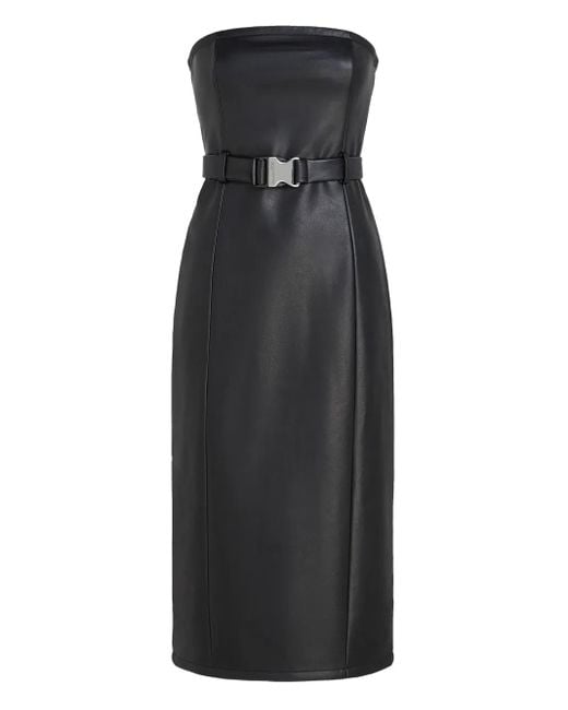 Karl Lagerfeld ストラップレス ドレス Black