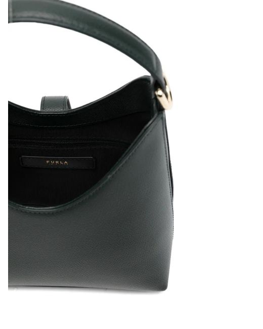 Furla Black Iride Top-Handle Cross Body Bag