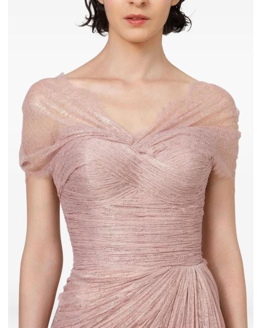 IRIS SERBAN Pink Elisabeth Dress