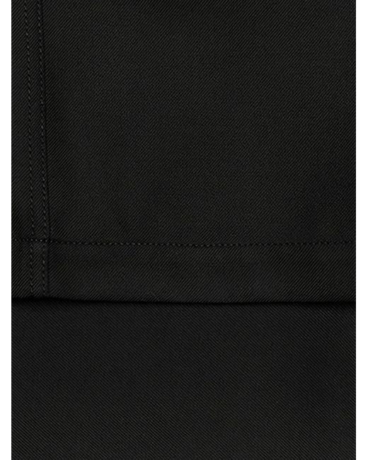 Pantaloni Con Bottoni di Comme des Garçons in Black da Uomo