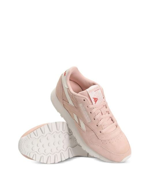 Reebok Pink Classic "Light" Sneakers