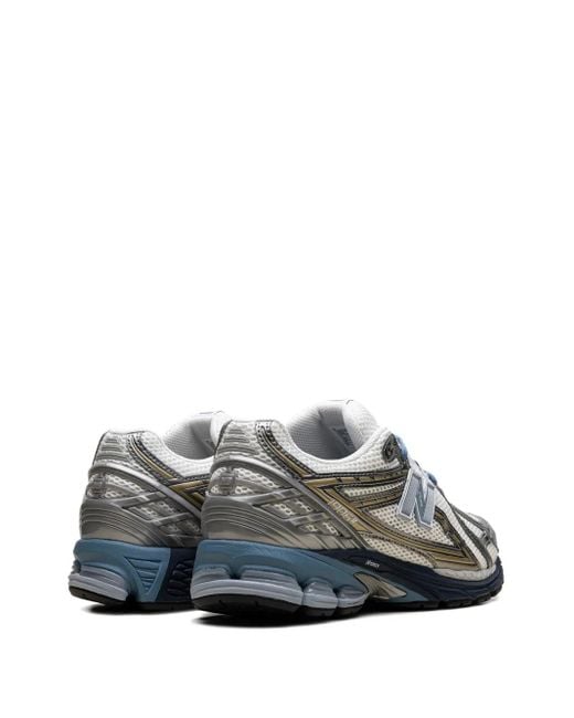 New Balance Gray 1906R Panelled Low-Tops Sneakers for men