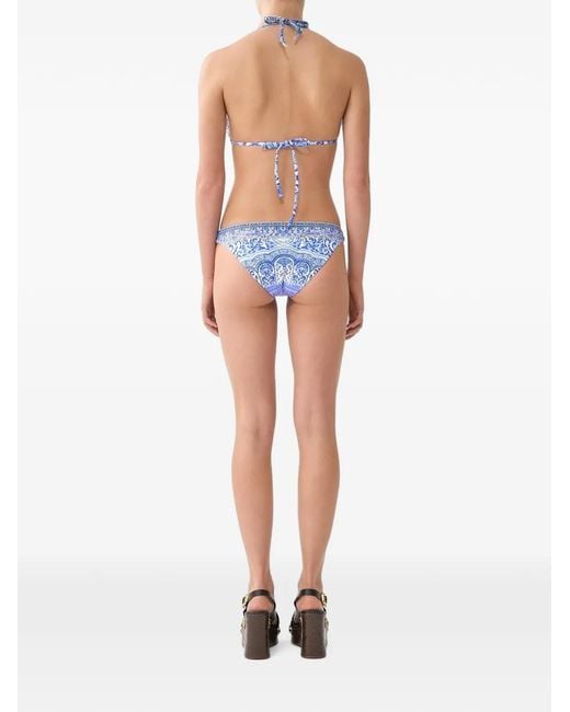 Camilla Blue Bosphorous Crystal-Embellished Bikini