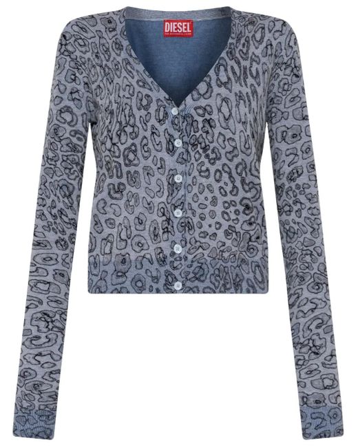 DIESEL Blue M-Alima Cardigan
