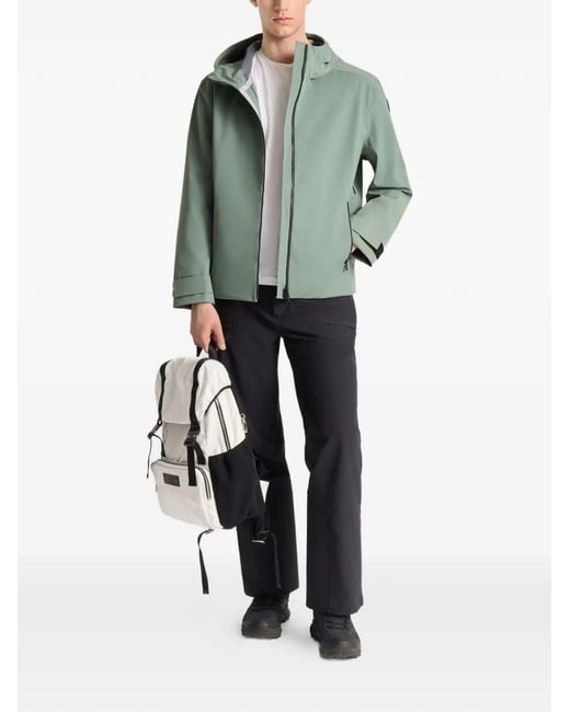 Fusalp Green Hooded Zip Jacket for men