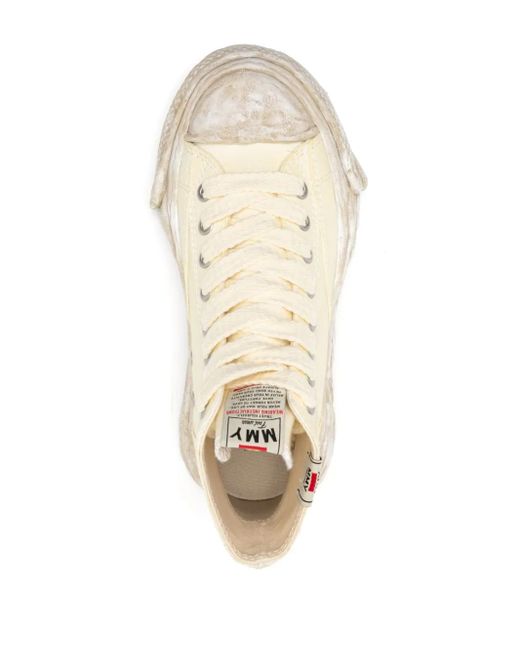 Maison Mihara Yasuhiro Natural Peterson Lace-Up Sneakers
