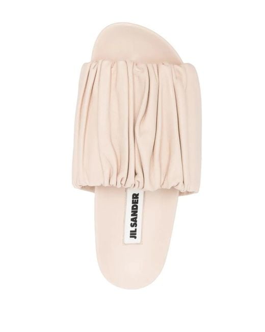 Jil Sander Natural Flat Shoes