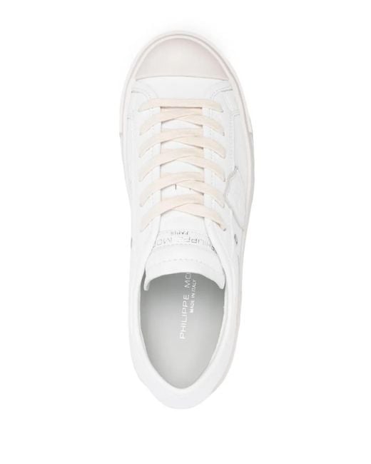 Philippe Model White Paris Haute Sneakers