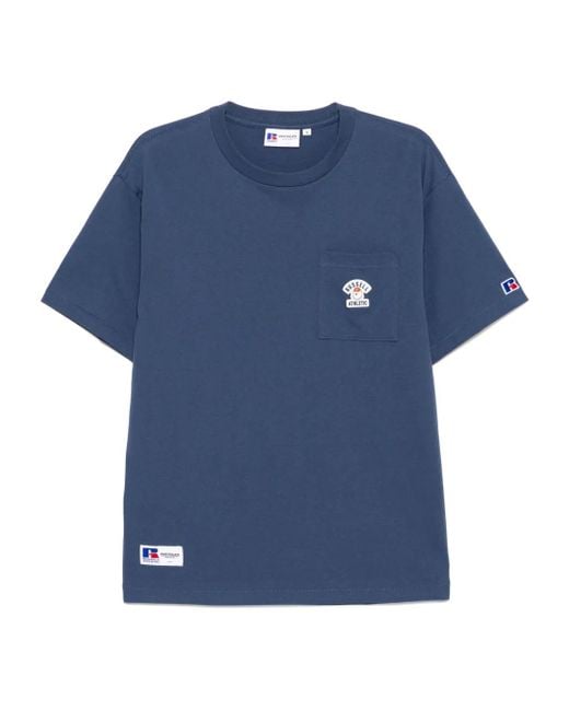 Chocoolate Blue Pocket T-Shirt for men