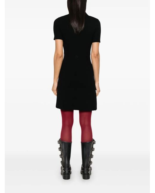 Pinko Black Goblet Mini Dress