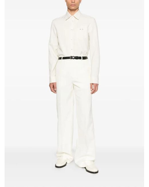 Gucci White Trousers for men