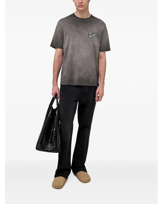 Amiri Black Quality Goods Label T-Shirt for men