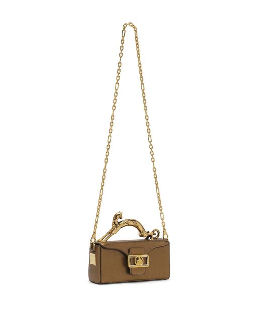 Lanvin Metallic Pencil Cat Mini Bag