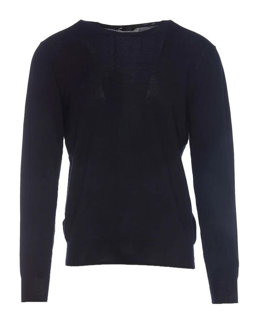 Hōsio Blue Long-Sleeve Sweater for men