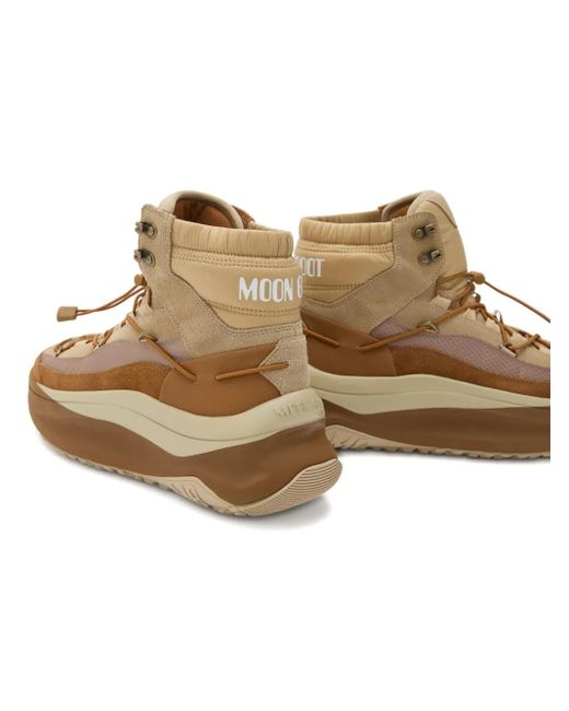 Moon Boot Brown Xlace Boots for men