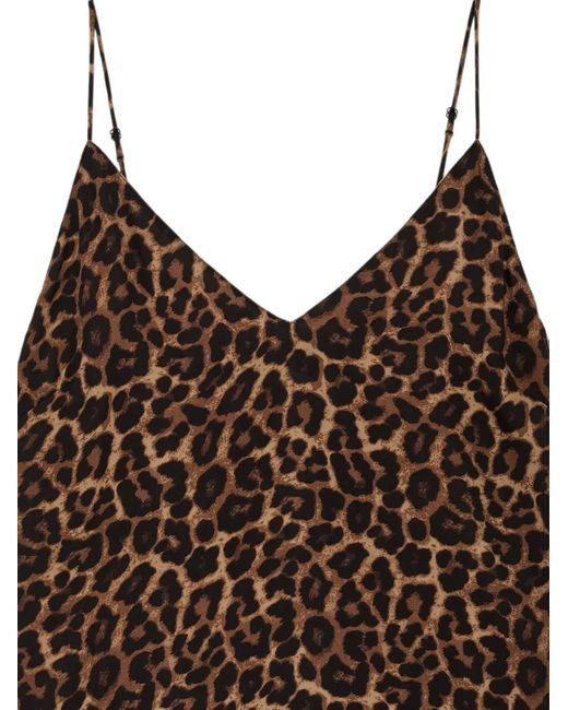 Anine Bing Brown Ellen Top