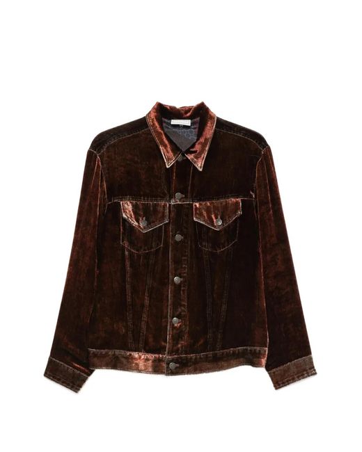 Pierre Louis Mascia Brown Kandox Button-Down Jacket