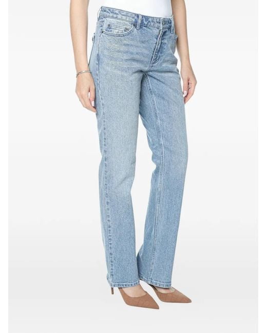 Michael Kors Blue Cigarette Stretch Denim Jeans