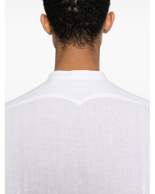 Camicia Kos di Massimo Alba in White da Uomo