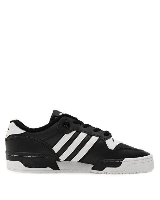 メンズ Adidas Rivalry Low スニーカー Black