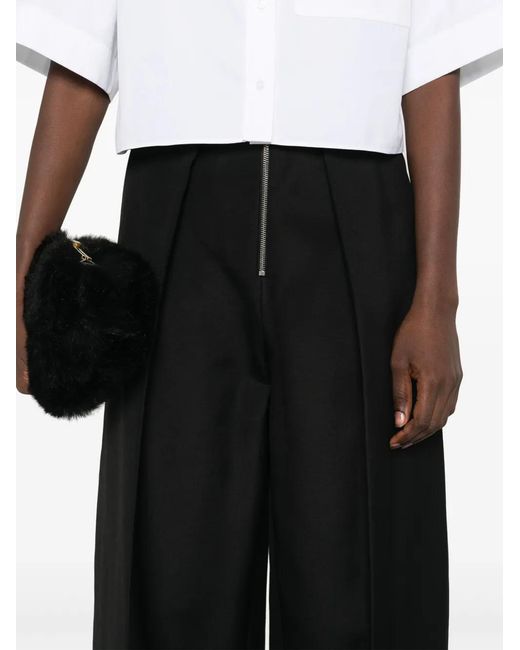 Khaite Black Marnie Trousers