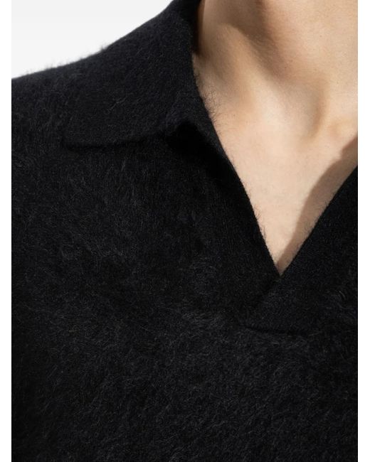 Lisa Yang Black Omar Cashmere Sweater for men