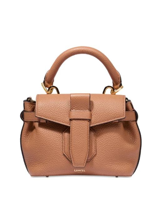 Lancel Brown Charlie Tote Bag