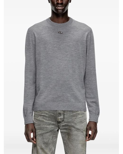 Sweat K-Valiam À Logo DIESEL pour homme en coloris Gray