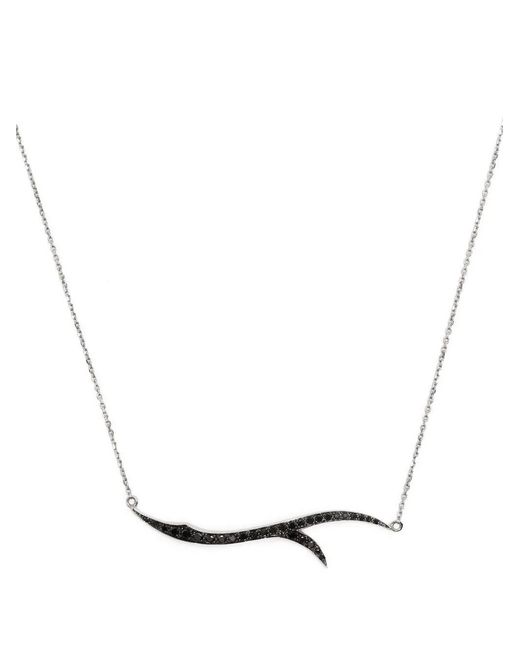 Stephen Webster White 18Kt Stem Diamond Necklace