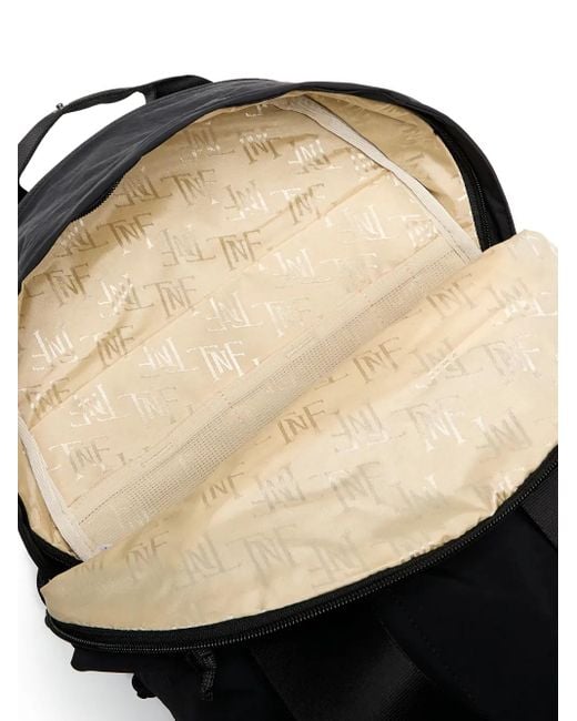 The North Face Black Logo-Patch Backpack