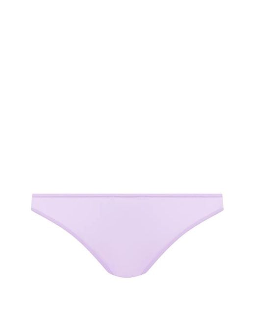 Maison Close Purple Double Sens Sheer Briefs