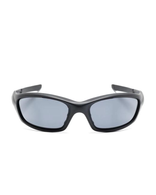 Oakley Black Straight Jacket Sunglasses