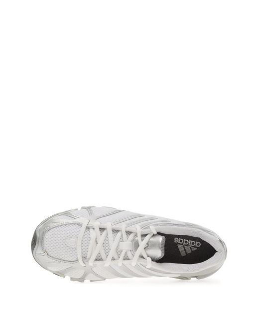 Adidas Gray Mega Ghostride Mesh Sneakers