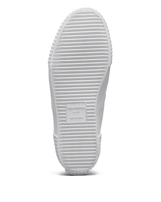 Thom Browne White Heritage Sneakers