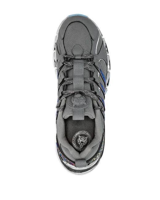 Philipp Plein Blue Runner Sneakers