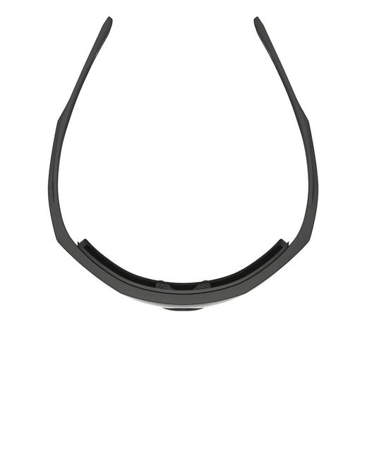 Rudy Project Gray Turbolence Shield-Frame Sunglasses