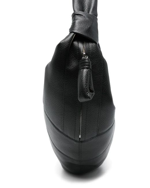 Lemaire Black Fortune Croissant Shoulder Bag