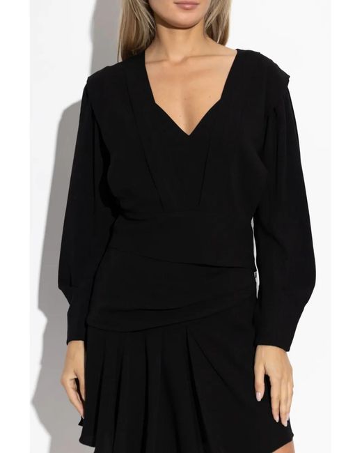 IRO Black Samial Blouse