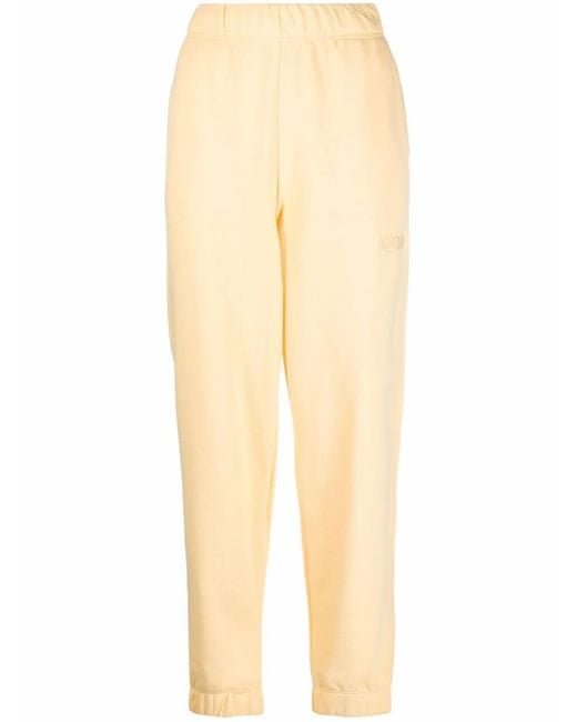 Ganni Yellow Software Isoli Track Pants