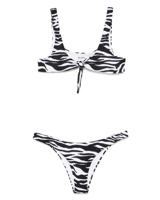 The Attico White And Bikini Set