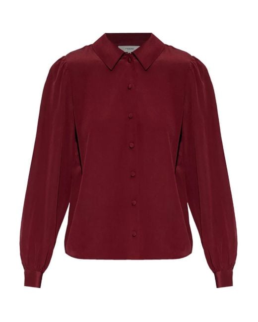 FRAME Red Buttoned Shirt